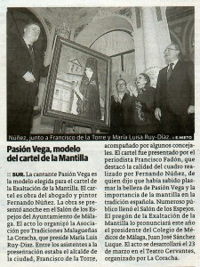 Presentacion Cartel de la Mantilla XXXIII (Sur 5-03-10)